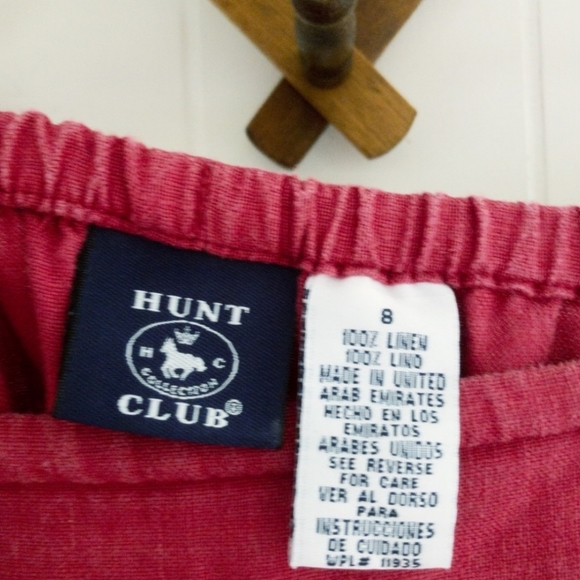 Vintage Linen Embroidered Maxi Skirt - Picture 4 of 4